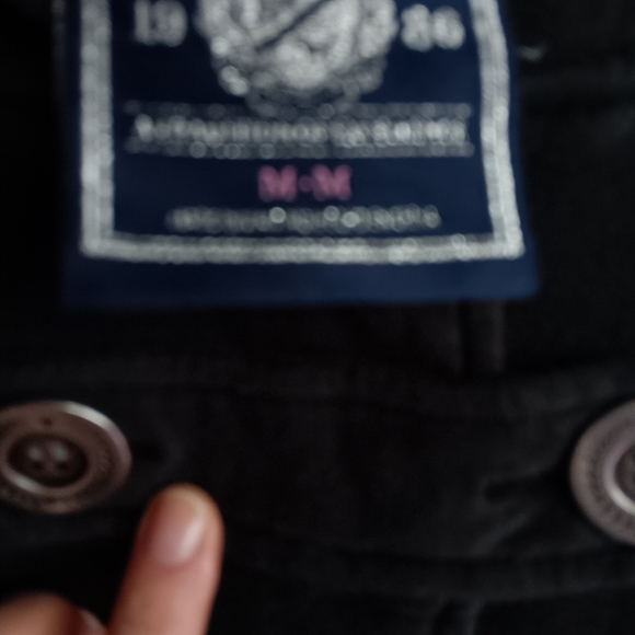 VS Pink fluffy lined bling ✨️ iridescent jacket. One of a kind so gorgeous 😍 M - Picture 7 of 8